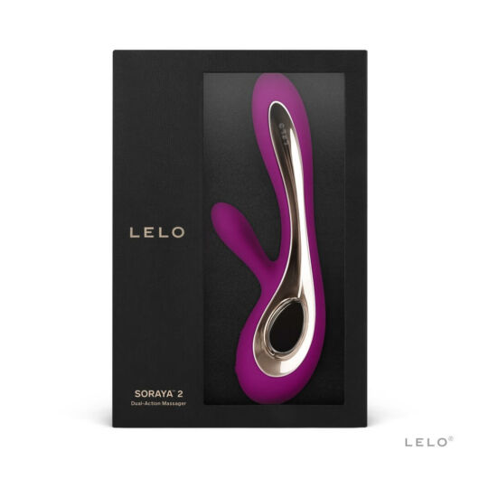 LELO Soraya 2 - bezdrôtový, vodotesný vibrátor s tyčinkou (fialový)
