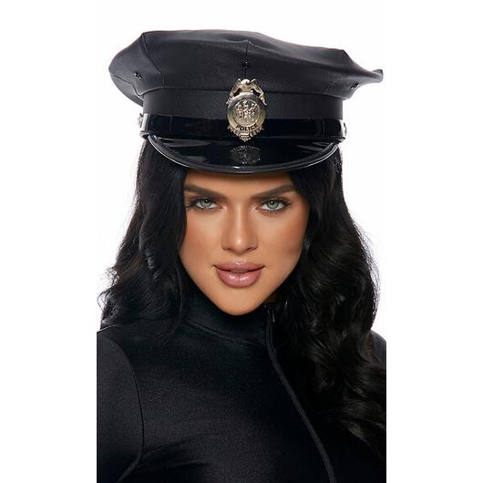 Forplay - policajná čiapka (čierna)