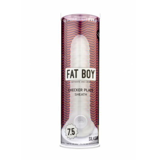 Fat Boy Checker Box Sheath 7,5 Inch - clear