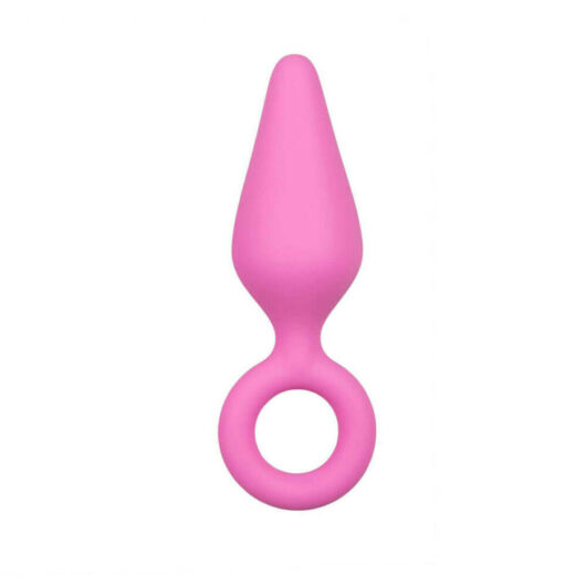 Easytoys Pointy Plug S - análne dildo (ružové) - malé