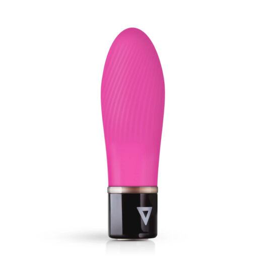 Lil Vibe Swirl – nabíjací vodotesný tyčový vibrátor (ružový)