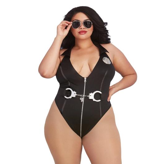 Dreamgirls Policajt v nadmernej veľkosti - telo policajtky (XL-XXL)