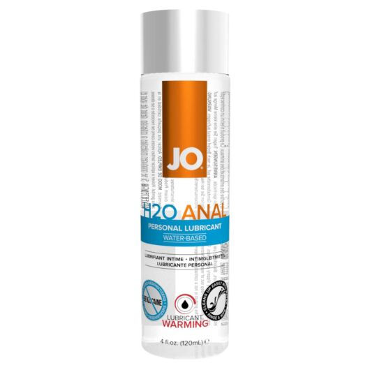 JO H2O Anal Warming - análny lubrikant s hrejivým účinkom (120ml)