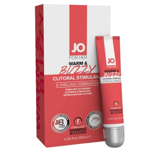 System JO Clitoral Stimulant Warming Warm & Buzzy Original - stimulačný gél pre ženy na klitoris (10ml)
