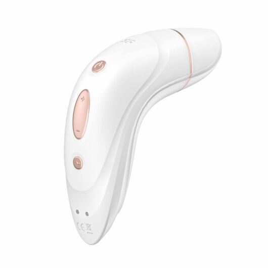 Satisfyer Pro 1+ - nabíjací, vibračný stimulátor na klitoris (biely)