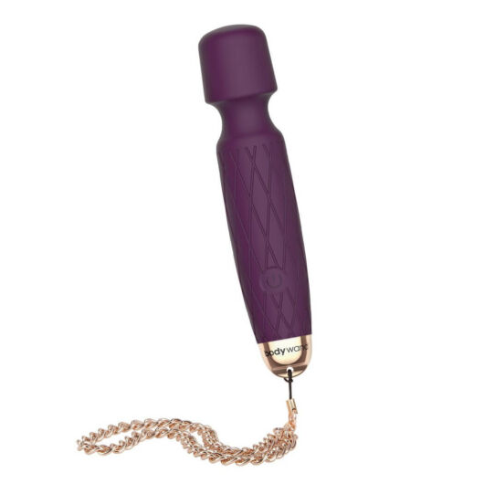 Bodywand Luxe - dobíjací mini masážny vibrátor (fialový)
