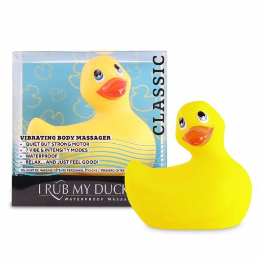My Duckie Classic 2.0 - vibrátor na klitoris - hravá vodotesná kačička (žltá)