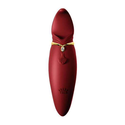 ZALO - Hero dobíjací, vodotesný vibrátor na klitoris (červený)