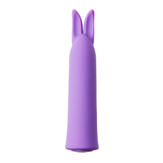 Sensuelle Bunnii - nabíjací, vodotesný zajačikový tyčový vibrátor (fialový)