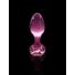 Obraz 2/5 - Pipedream Icicles No. 48 - sklenený análny kolík s kvietkom (ružový)