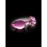 Obraz 3/5 - Pipedream Icicles No. 48 - sklenený análny kolík s kvietkom (ružový)