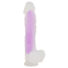 Obraz 2/7 - You2Toys - Glow in the Dark - testicle light-up dildo (pink)
