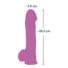 Obraz 7/7 - You2Toys - Glow in the Dark - testicle light-up dildo (pink)