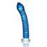 Obraz 4/5 - Icicles No. 29 - spiral penis glass dildo (blue)