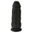 Obraz 3/5 - King Cock 9 - adhesive sole, testicle dildo (23cm) - black