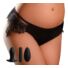 Obraz 2/8 - HOOKUP Princess Panty - cordless, vibrating panty set (black)