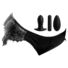 Obraz 4/8 - HOOKUP Princess Panty - cordless, vibrating panty set (black)