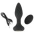 Obraz 8/9 - Anos - battery-operated, radio-controlled, rotating pearl spiral anal vibrator (black)