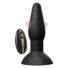 Obraz 1/9 - Black Velvet - cordless, radio, throbbing anal vibrator (black)