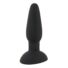 Obraz 4/9 - Black Velvet - cordless, radio anal vibrator with pulsating needle (black)