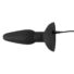 Obraz 7/9 - Black Velvet - cordless, radio anal vibrator with pulsating needle (black)