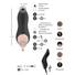 Obraz 9/10 - You2Toys CUPA - cordless, heated clit vibrator (black)