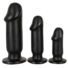 Obraz 1/8 - Anos Trainig Kit - anal dildo set (3 parts) - black