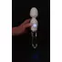 Obraz 7/11 - Liaison Wand - dobíjací LED vibrátor zo silikónového skla (priesvitný - biely)