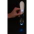 Obraz 7/11 - You2Toys Liaison - dobíjací silikónovo-sklenený LED zakrivený vibrátor (priesvitno-biely)