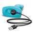 Obraz 6/8 - Vibro-plug with Rotation (turquise)