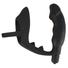 Obraz 5/7 - You2Toys Black Velvets Ring& Vibro Plug – krúžok na penis a semenníky s análným vibrátorom (čierny)
