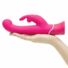 Obraz 3/4 - Happyrabbit G-spot - waterproof, rechargeable vibrator with wand (pink)