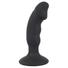 Obraz 1/8 - Black Velvet - nabíjací análny vibrátor v tvare penisu (čierny)