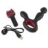Obraz 7/14 - You2Toys - Massager – nabíjací, rotačný vibrátor s ohrievacou funkciou na diaľkové ovládanie (čierny)
