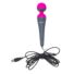 Obraz 2/4 - PalmPower Wand - veľký masážny vibrátor USB s powerbankou (ružovo-sivý)