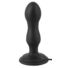 Obraz 3/9 - Black Velvet - suction foot, rotating anal vibrator (black)