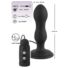 Obraz 8/9 - Black Velvet - Swivel anal vibrator with pads (black)