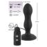 Obraz 9/9 - Black Velvet - Swivel anal vibrator with pads (black)