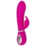 Obraz 1/13 - XOUXOU - nabíjateľný, rebrovaný vibrátor s ramenom na klitoris (ružový)