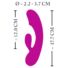 Obraz 11/11 - XOUXOU - nabíjateľný vibrátor s ramenom na klitoris (ružový