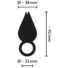 Obraz 11/12 - Belou - cordless, waterproof clitoral vibrator (black)