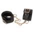 Obraz 5/10 - ZADO - genuine leather wristband with short chain (black)