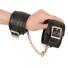 Obraz 6/10 - ZADO - genuine leather wristband with short chain (black)