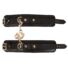 Obraz 10/10 - ZADO - genuine leather wristband with short chain (black)