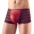 Obraz 2/5 - Svenjoyment - shiny, striped boxer with transparent liner (burgundy)
