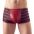 Obraz 3/5 - Svenjoyment - shiny, striped boxer with transparent liner (burgundy)
