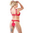 Obraz 5/5 - Cottelli - adjustable bra set with corset (red)