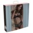 Obraz 4/8 - Petite Noir Exclusive - translucent striped bra set (black)