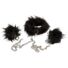 Obraz 4/7 - Bad Kitty - Fur Chain Clamp Set (4 pieces) - Black