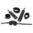 Obraz 4/6 - Bad Kitty - faux leather binding set in bag (11 pieces) - black